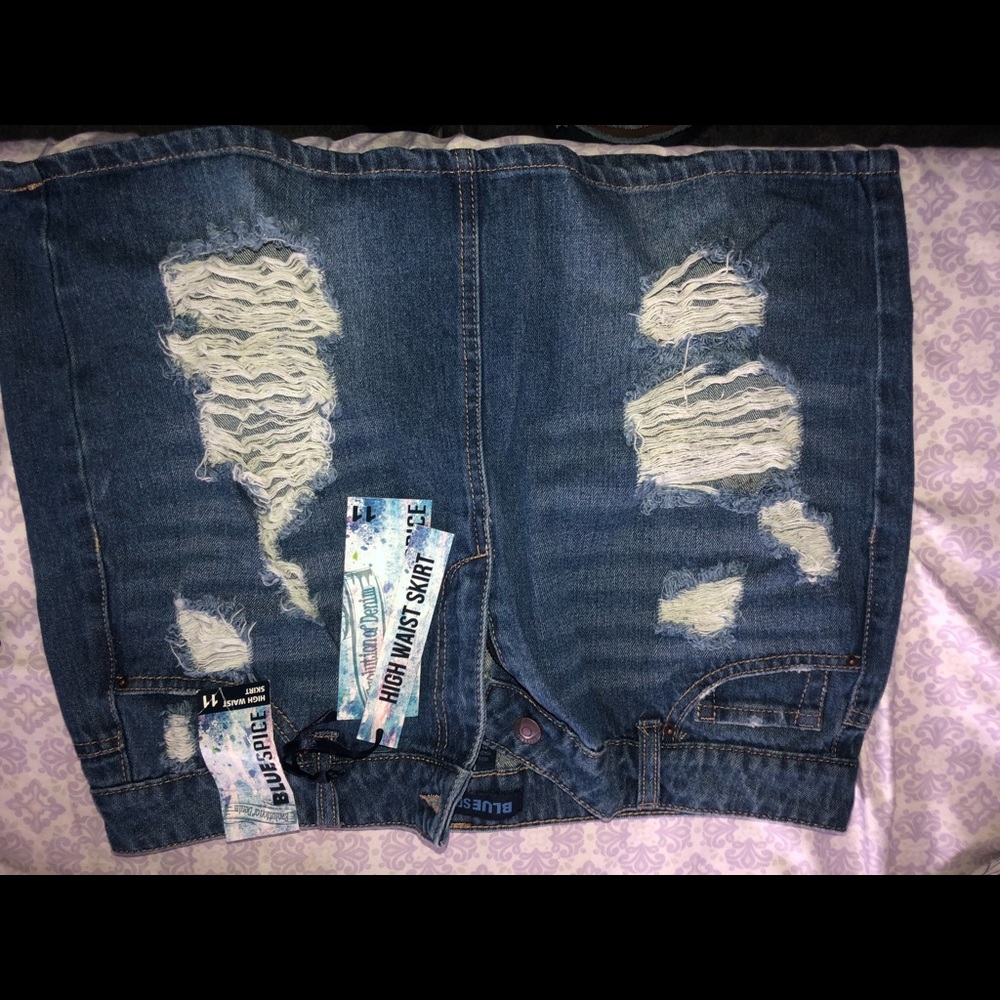 Jean Skirt